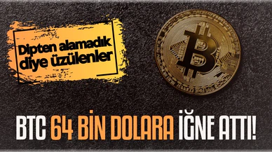 Bitcoin 64 bin dolara iğne attı! Boğa yaklaşıyor mu?