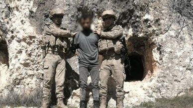 Eşini ve 2 akrabasını öldüren kişi mağarada yakalandı