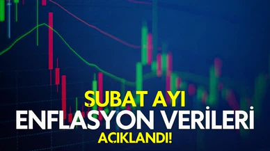 Şubat ayı enflasyon verileri açıklandı!