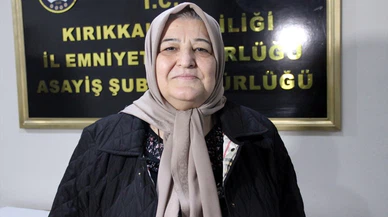 Dolandırılan kadının parasını polis kurtardı