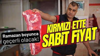 Kırmızı ette sabit fiyat uygulaması başladı