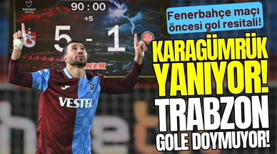 Trabzonspor'dan Fenerbahçe maçı öncesi gövde gösterisi!