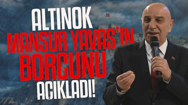 Turgut Altınok, ABB'nin borcunu açıkladı!