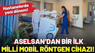 ASELSAN'ın milli mobil röntgen cihazı kullanıma alındı