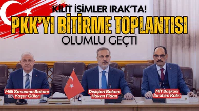 Türkiye ve Irak'tan ortak bildiri: "PKK güvenlik tehdidi"