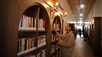 Çorum'un asırlık taş binası "Millet Kütüphanesi" oldu