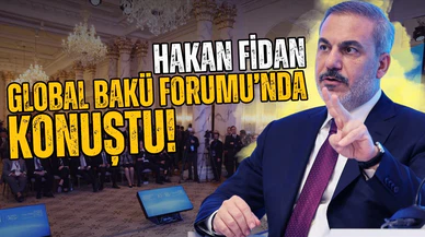Bakan Fidan, Bakü'de katılımcılara hitap etti!