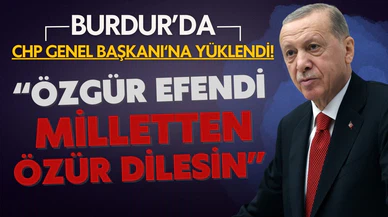 Cumhurbaşkanı Erdoğan: Özür efendi milletten özür dilesin