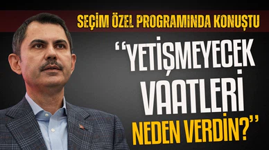 Murat Kurum'dan İmamoğlu'na tepki!