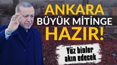 AK Parti, Büyük Ankara Mitingi'ne hazır!