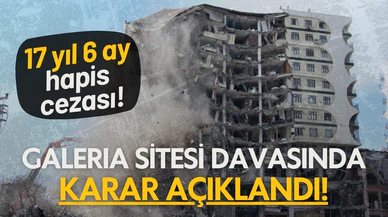 Galeria Sitesi davasında karar açıklandı!