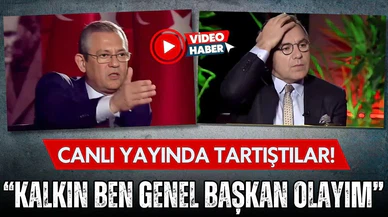 Özgür Özel, canlı yayında sinirlerine hakim olamadı!