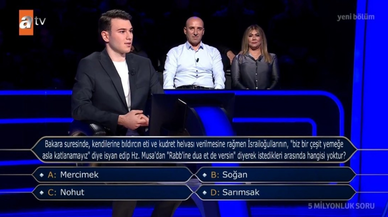 Kim Milyoner Olmak İster’de 5 milyon TL sahibini buldu!