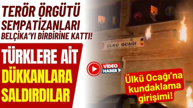 Terör örgütü sempatizanları Ülkü Ocağı'nı kundaklamaya çalıştı!