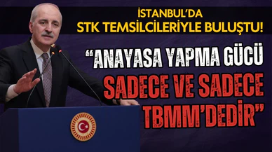 TBMM Başkanı Kurtulmuş, STK temsilcileriyle bir araya geldi