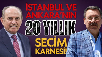 Türkiye'nin metropolleri İstanbul ve Ankara'nın 20 yıllık seçim karnesi!