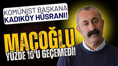 Komünist başkan Kadıköy'de hüsrana uğradı