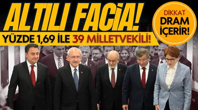 Altılı Masa partileri paramparça oldu!