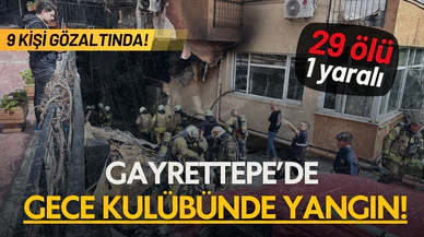 Gece kulübünde yangın faciası: 9 kişi gözaltında!