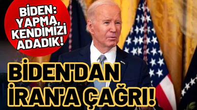Biden'dan İran'a çağrı!