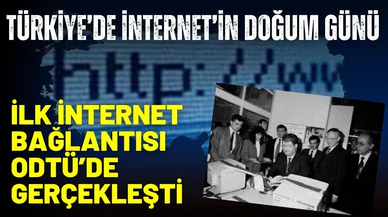 Türkiye’de İnternet’in doğum günü 12 Nisan