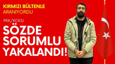 PKK/KCK'nın sözde "gençlik kolu sorumlusu" yakalandı!