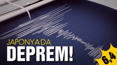 Japonya'da 6,4 büyüklüğünde deprem