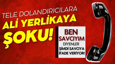 Tele dolandırıcılar yakayı ele verdi!