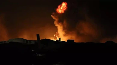 Irak'taki askeri üsse hava saldırısı düzenlendi