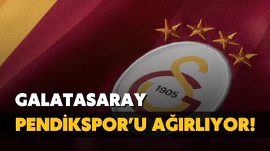 Lider Galatasaray, Pendikspor'u ağırlıyor