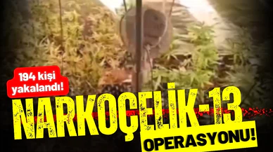 81 ilde operasyon: 194 kişi yakalandı!