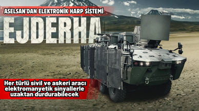 ASELSAN'dan elektronik harp sistemi: EJDERHA
