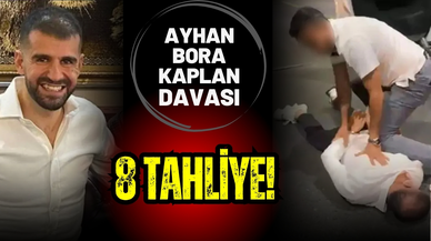 'Ayhan Bora Kaplan' davasında 8 tahliye