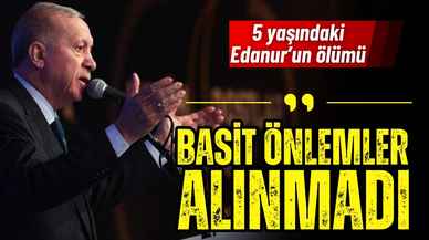 Cumhurbaşkanı Erdoğan: "Parkta basit önlemler alınmadı"