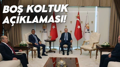 Özel'den "boş koltuk" açıklaması!