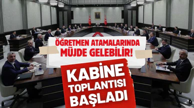 Cumhurbaşkanlığı Kabinesi toplandı!