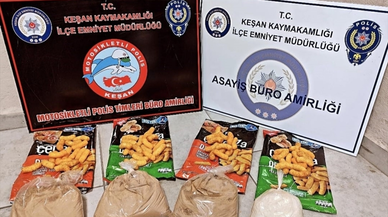 Cips paketlerine uyuşturucu gizlediler: 3 gözaltı