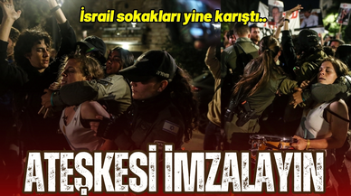 Batı Kudüs'te gösterilere polis müdahalesi!