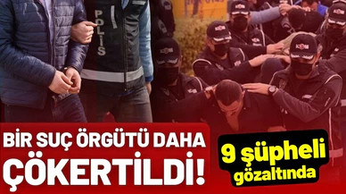 Ayazlar suç örgütü çökertildi!