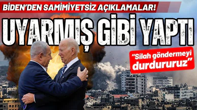 Biden'dan İsrail'e Refah uyarısı: "Silah göndermeyi durdururuz"