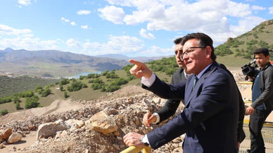 Uslu: “180 bin kamyon toprak taşındı”