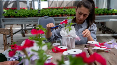 Meclis serası Anneler Gününe için hazırlandı!