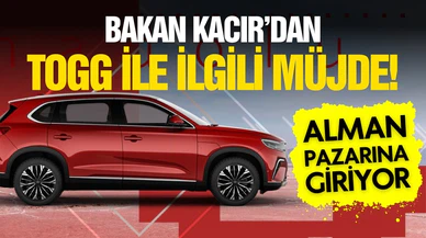 Bakan Kacır, Togg ile ilgili müjdeyi açıkladı!