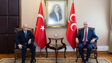Kurtulmuş, MHP Lideri Bahçeli ile görüştü!