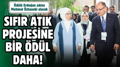 ‘Sıfır Atık’ projesine uluslararası bir ödül daha!