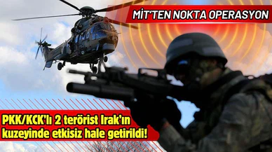 PKK/KCK'lı 2 teröristi Irak'ta etkisiz hale getirildi!