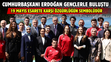 Cumhurbaşkanı Erdoğan: "19 Mayıs esarete karşı özgürlüğün sembolüdür"