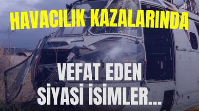 Havacılık kazalarında vefat eden devlet başkanları ve siyasetçiler