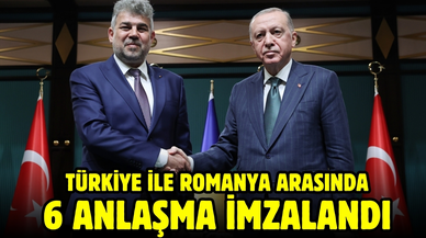 Türkiye ile Romanya arasında 6 anlaşma imzalandı