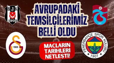 Avrupa'daki temsilcilerimiz belli oldu!
